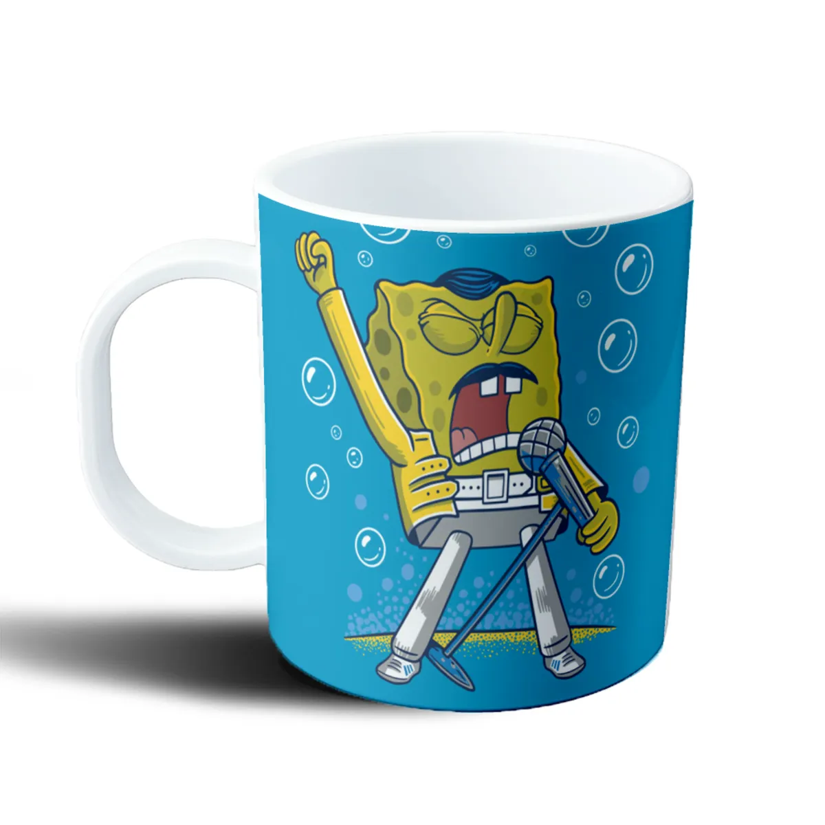 Taza de Plástico Bob Esponja Freddie Mercury - vista 2