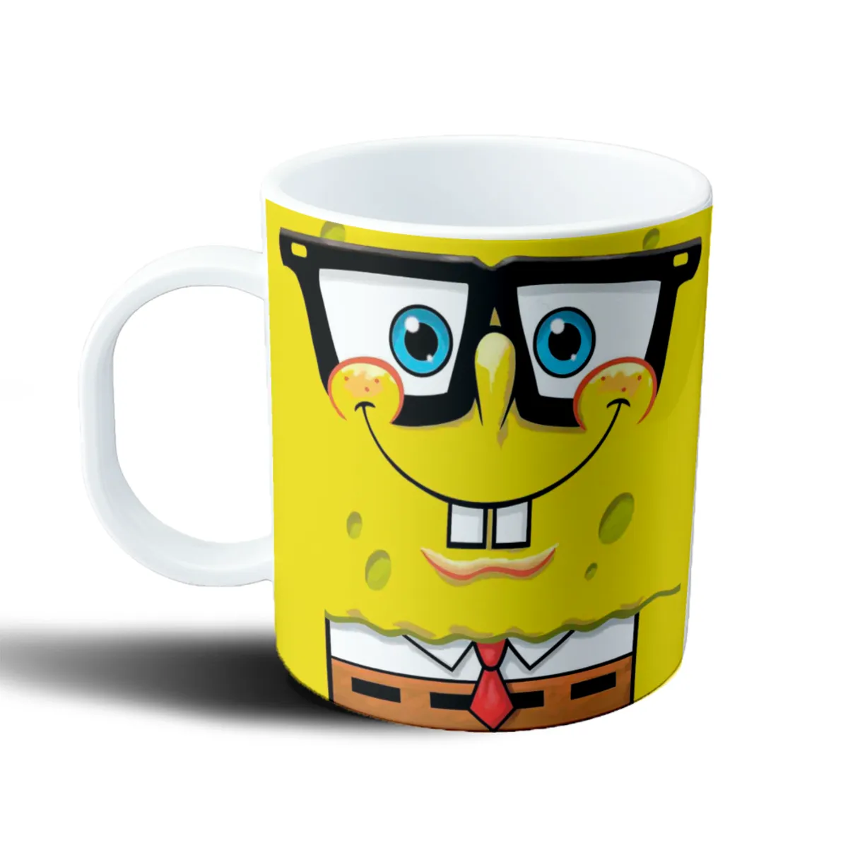 Taza de Plástico Bob Esponja con Lentes y Corbata - vista 2