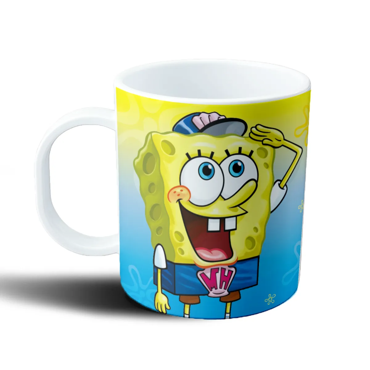 Taza de Plástico Bob Esponja Saludo - vista 2