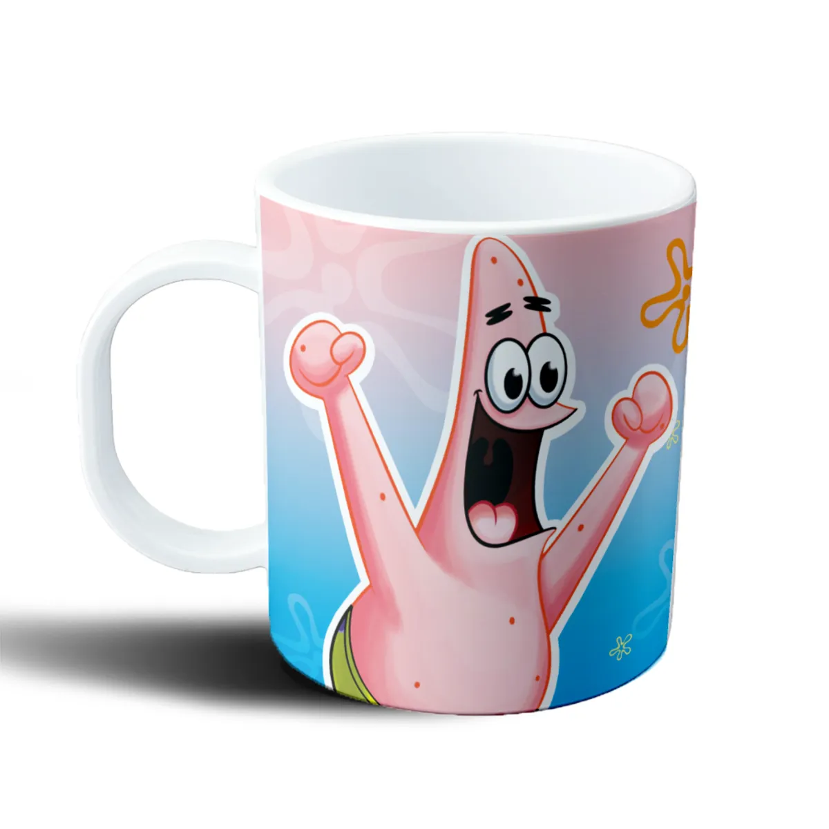 Taza de Plástico Bob Esponja Patricio Feliz - vista 2