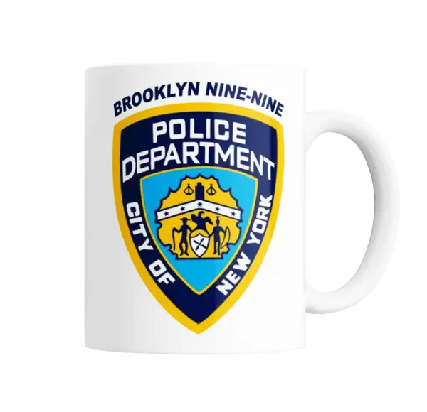 Taza de Cerámica Brooklyn Nine-Nine Escudo Police Department