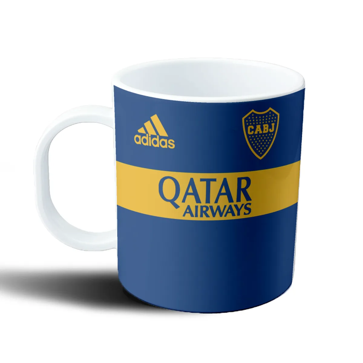 Taza de Plástico Boca Juniors Camiseta Qatar Airways - vista 2