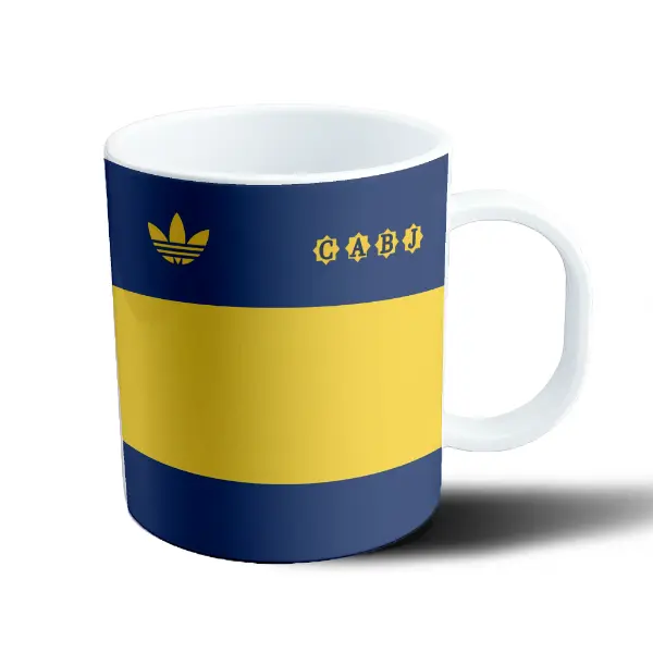 Taza de Plástico Boca Juniors Camiseta Retro CABJ