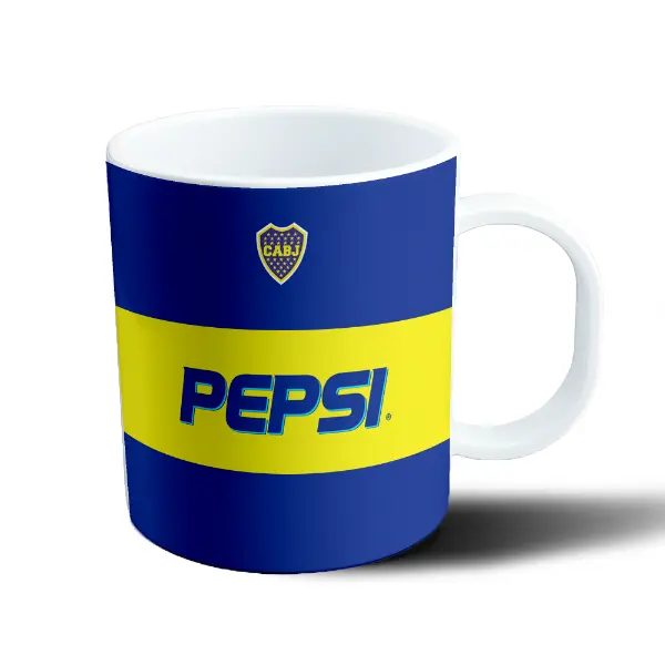 Taza de Plástico Boca Juniors Pepsi Camiseta
