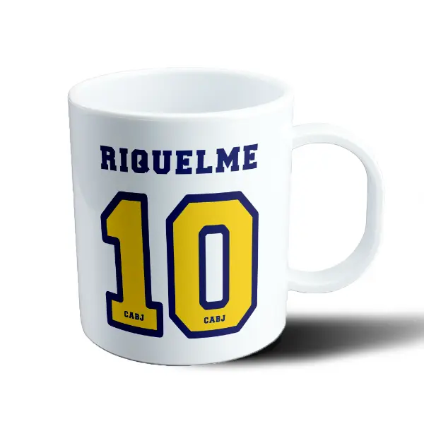 Taza de Plástico Boca Juniors Riquelme 10