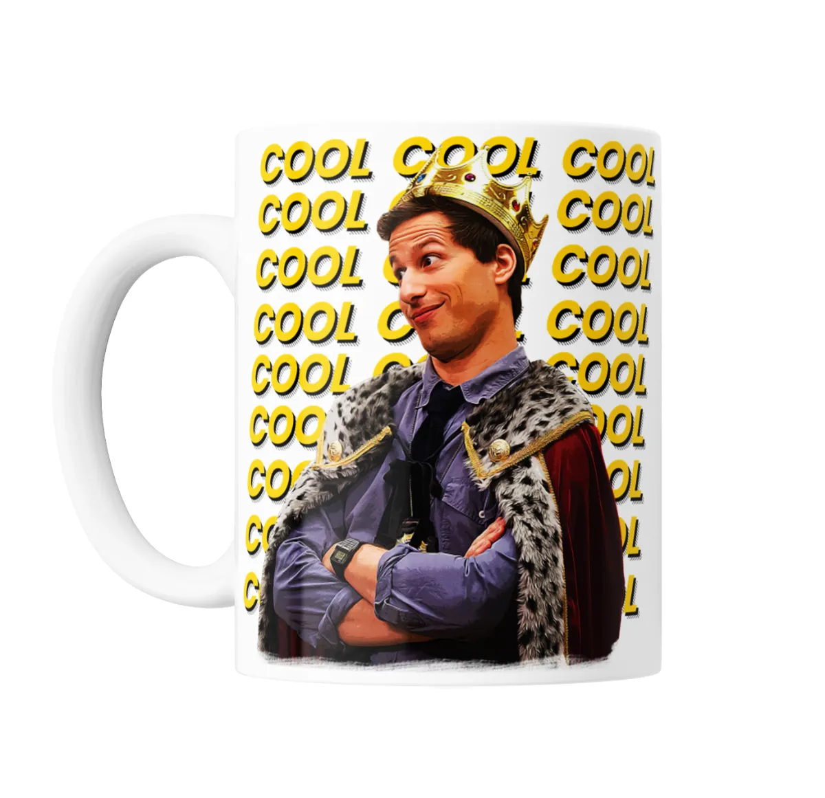 Taza de Cerámica Brooklyn 99 Jake Peralta Cool Rey - vista 2