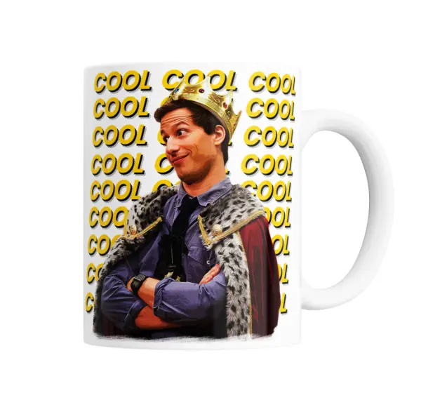 Taza de Cerámica Brooklyn 99 Jake Peralta Cool Rey
