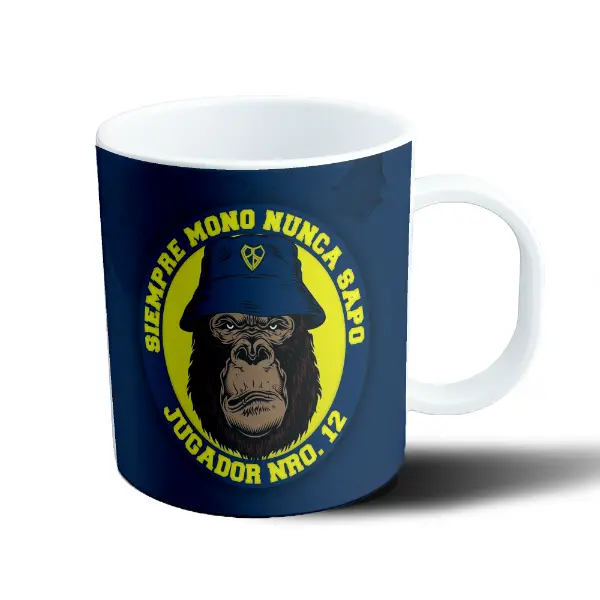 Taza de Plástico Boca Juniors Mono Jugador Nro 12