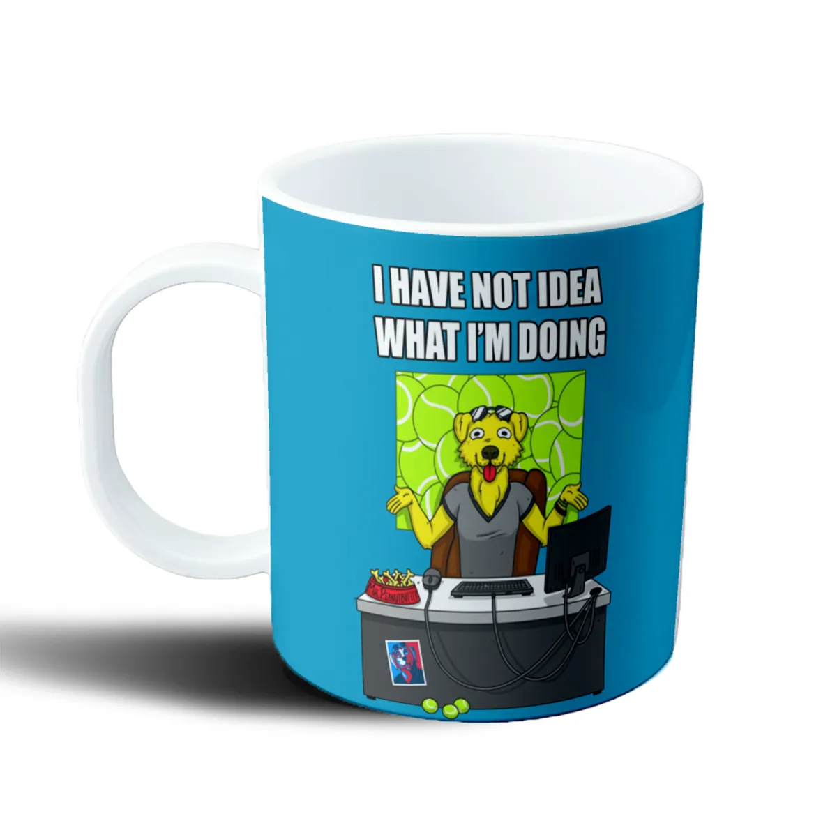 Taza de Plástico Bojack Horseman Mr. Peanutbutter I Have No Idea What I'm Doing - vista 2