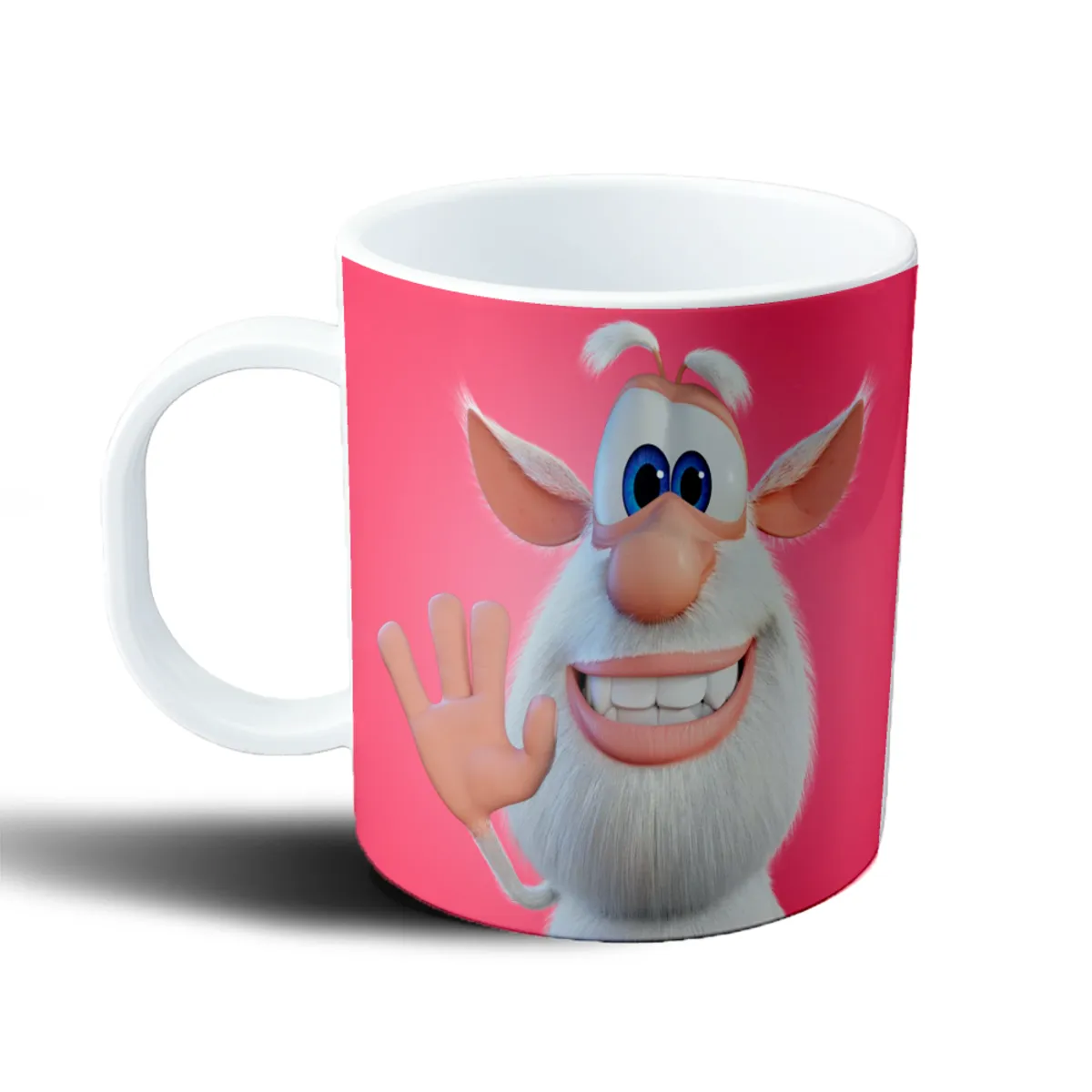 Taza de Plástico Booba Saludando - vista 2