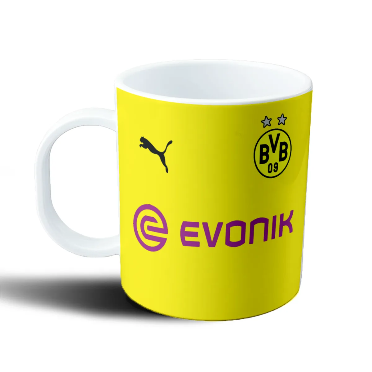 Taza de Plástico Borussia Dortmund Camiseta Local BVB - vista 2