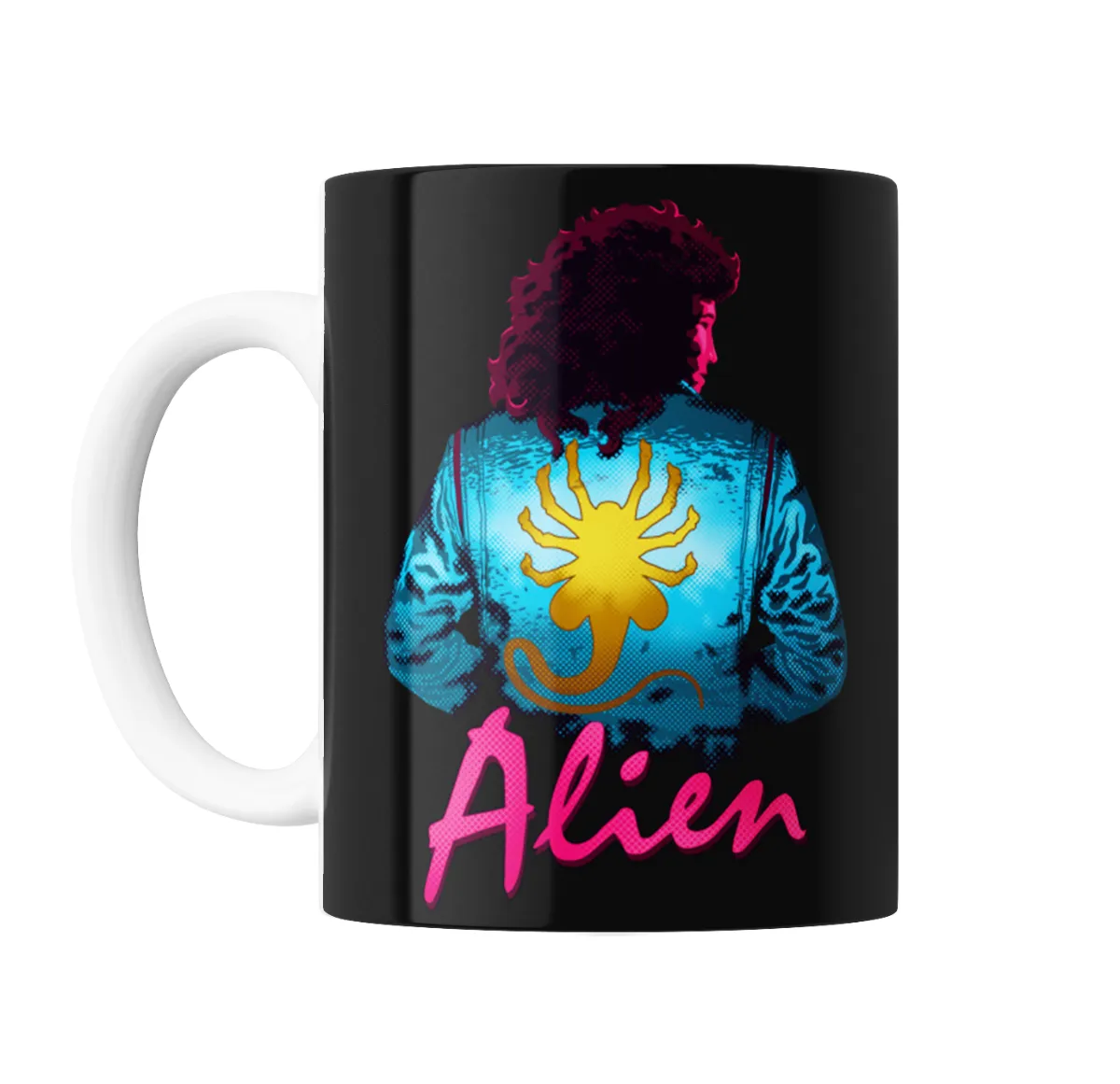Taza de Cerámica Alien Ripley Campera con Xenomorfo - vista 2
