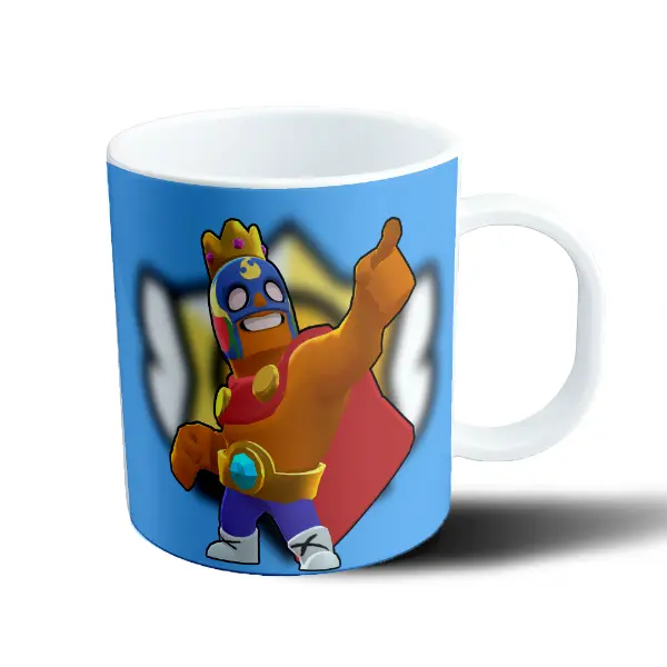 Taza de Plástico Brawl Stars El Luchador Dynamike