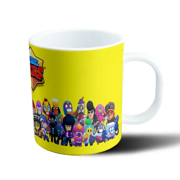 Taza de Plástico Brawl Stars Personajes Todos Juntos