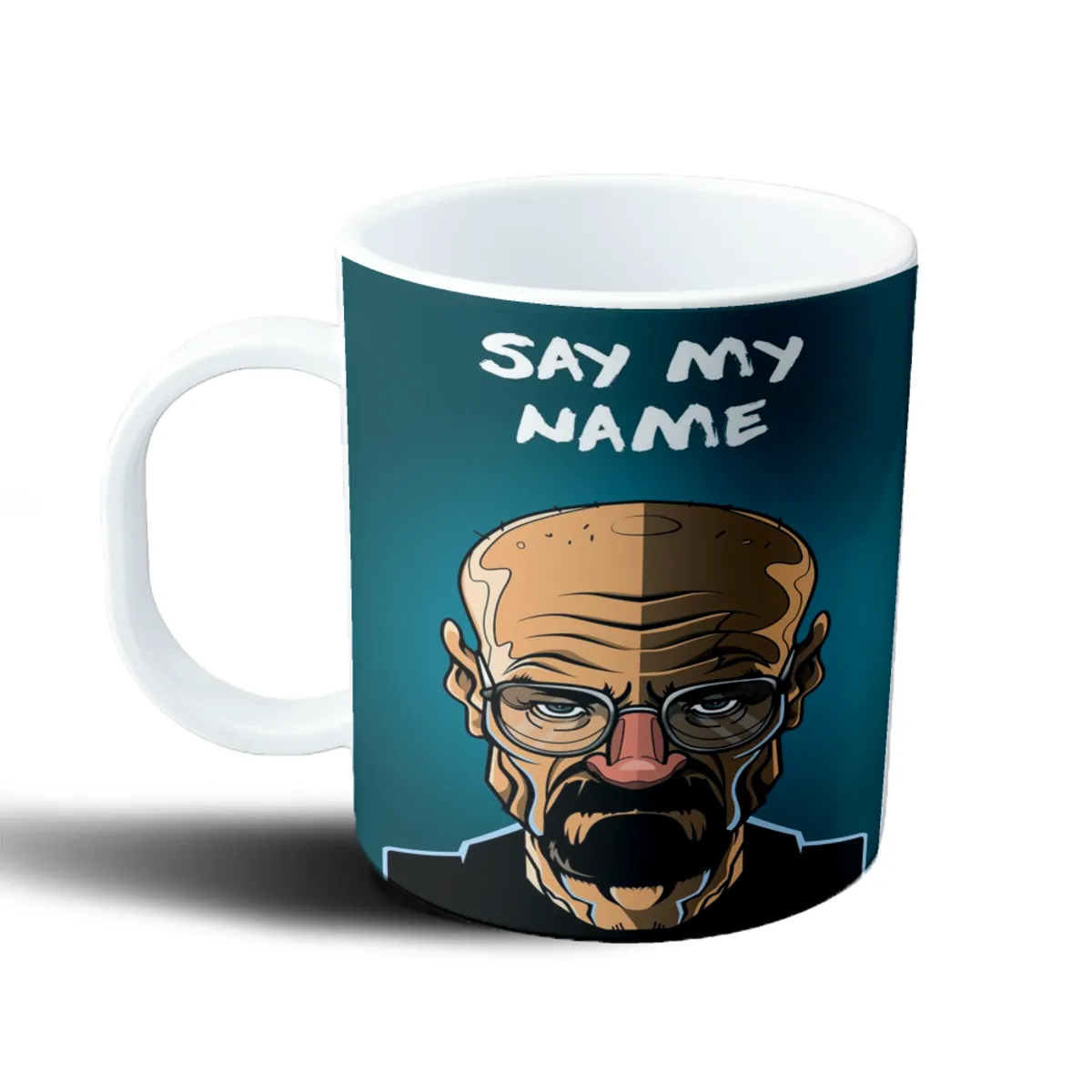 Taza de Plástico Breaking Bad Walter White Say My Name - vista 2