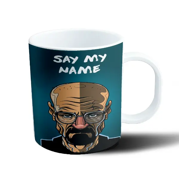 Taza de Plástico Breaking Bad Walter White Say My Name