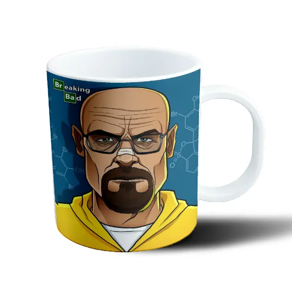 Taza de Plástico Breaking Bad Walter White Cocinando