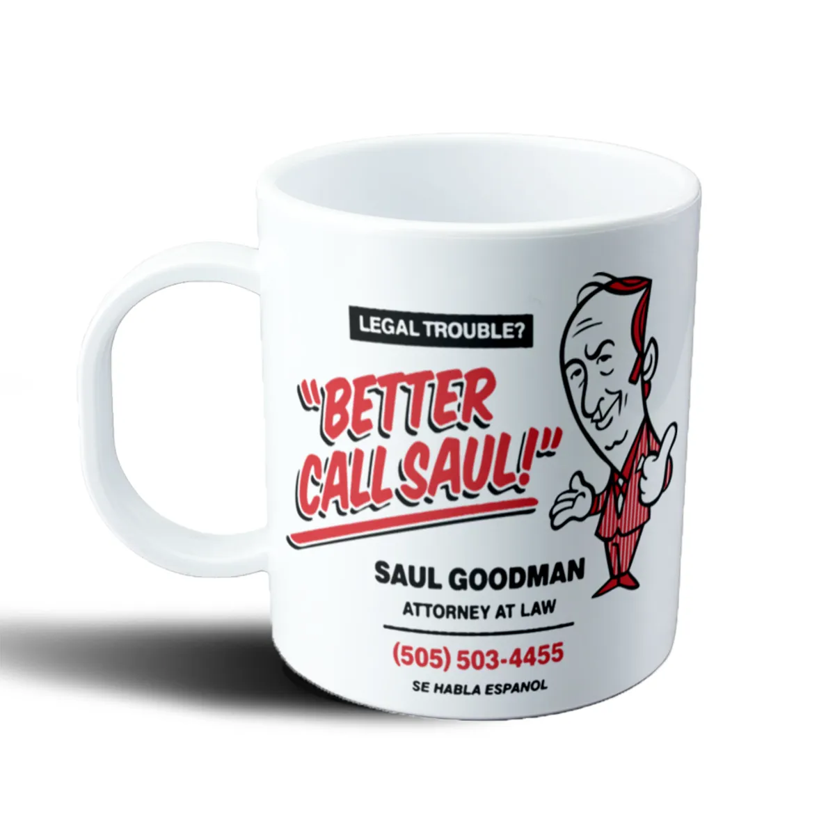 Taza de Plástico Breaking Bad Better Call Saul Saul Goodman - vista 2