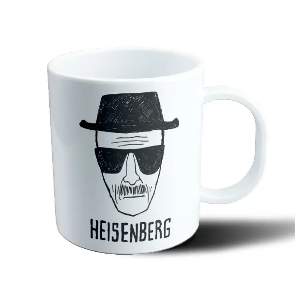 Taza de Plástico Breaking Bad Heisenberg