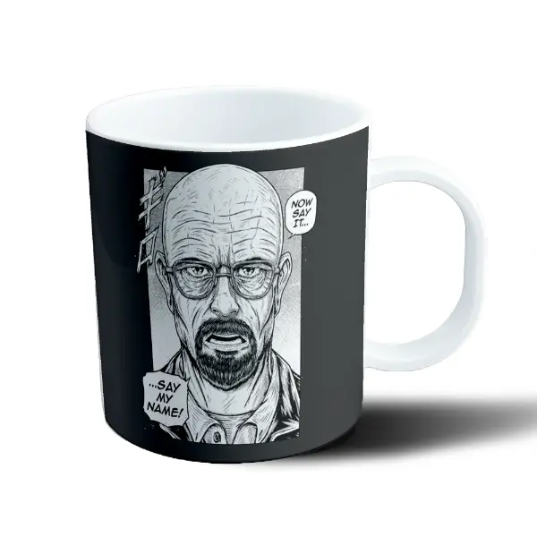 Taza de Plástico Breaking Bad Walter White Say My Name