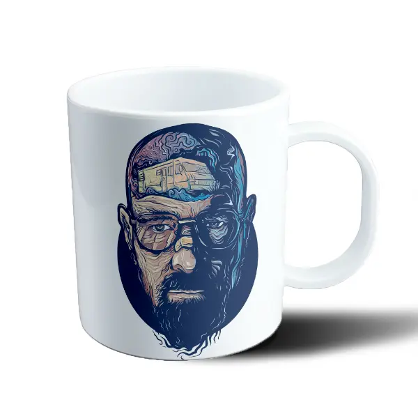 Taza de Plástico Breaking Bad Walter White Casa Rodante