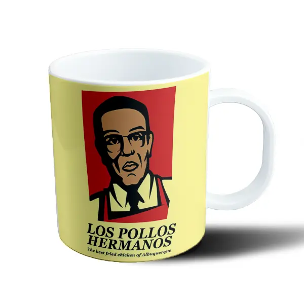 Taza de Plástico Breaking Bad Los Pollos Hermanos Gus Fring