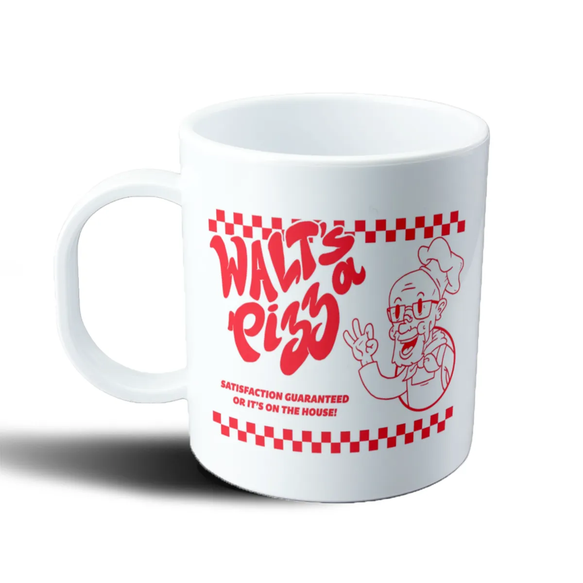 Taza de Plástico Breaking Bad Walt's Pizza - vista 2
