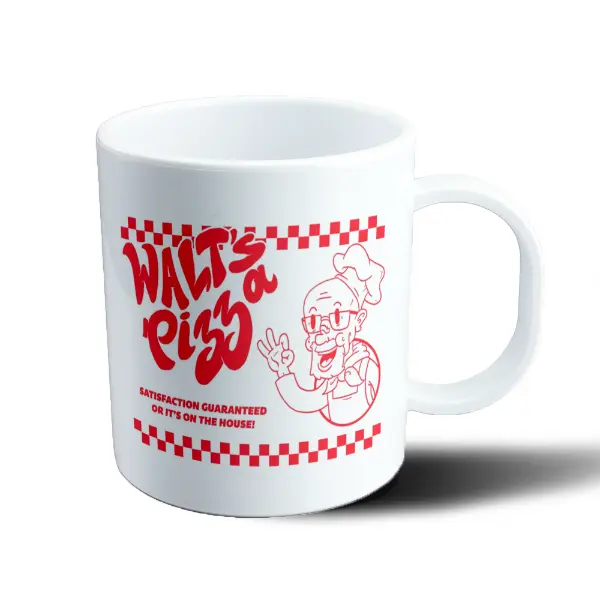 Taza de Plástico Breaking Bad Walt's Pizza