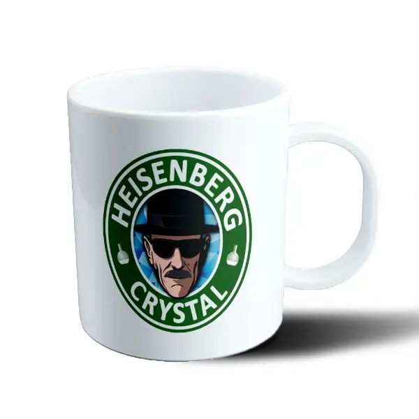 Taza de Plástico Breaking Bad Heisenberg Crystal Starbucks