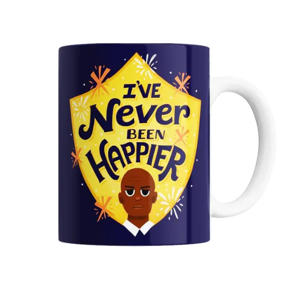 Taza de Cerámica Brooklyn 99 Holt I've Never Been Happier