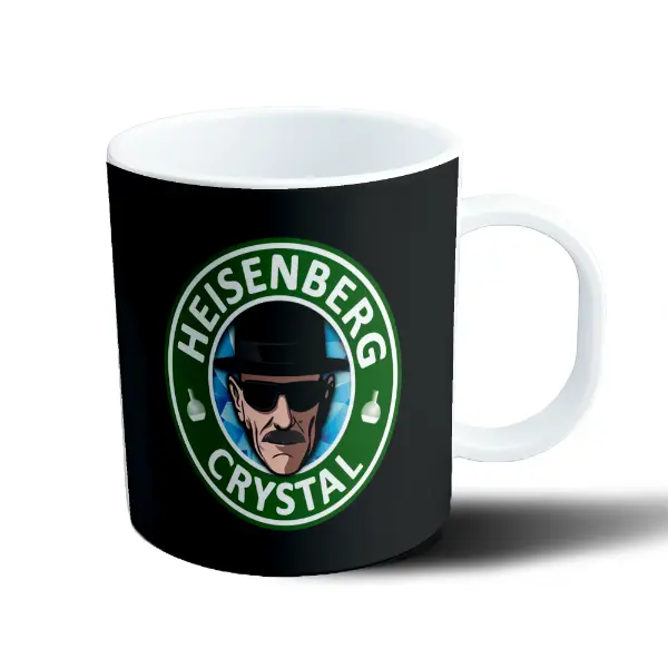Taza de Plástico Breaking Bad Heisenberg Crystal