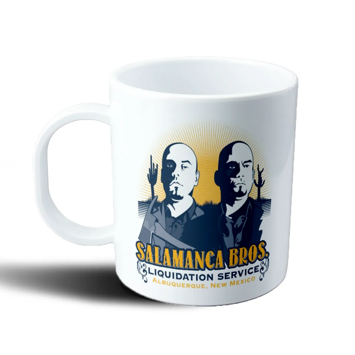 Taza de Plástico Breaking Bad Salamanca Bros Liquidation Service - vista 2