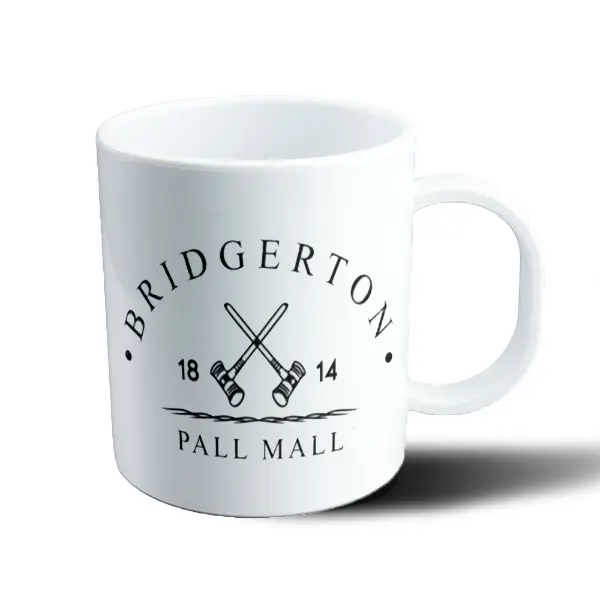 Taza de Plástico Bridgerton Pall Mall 1814