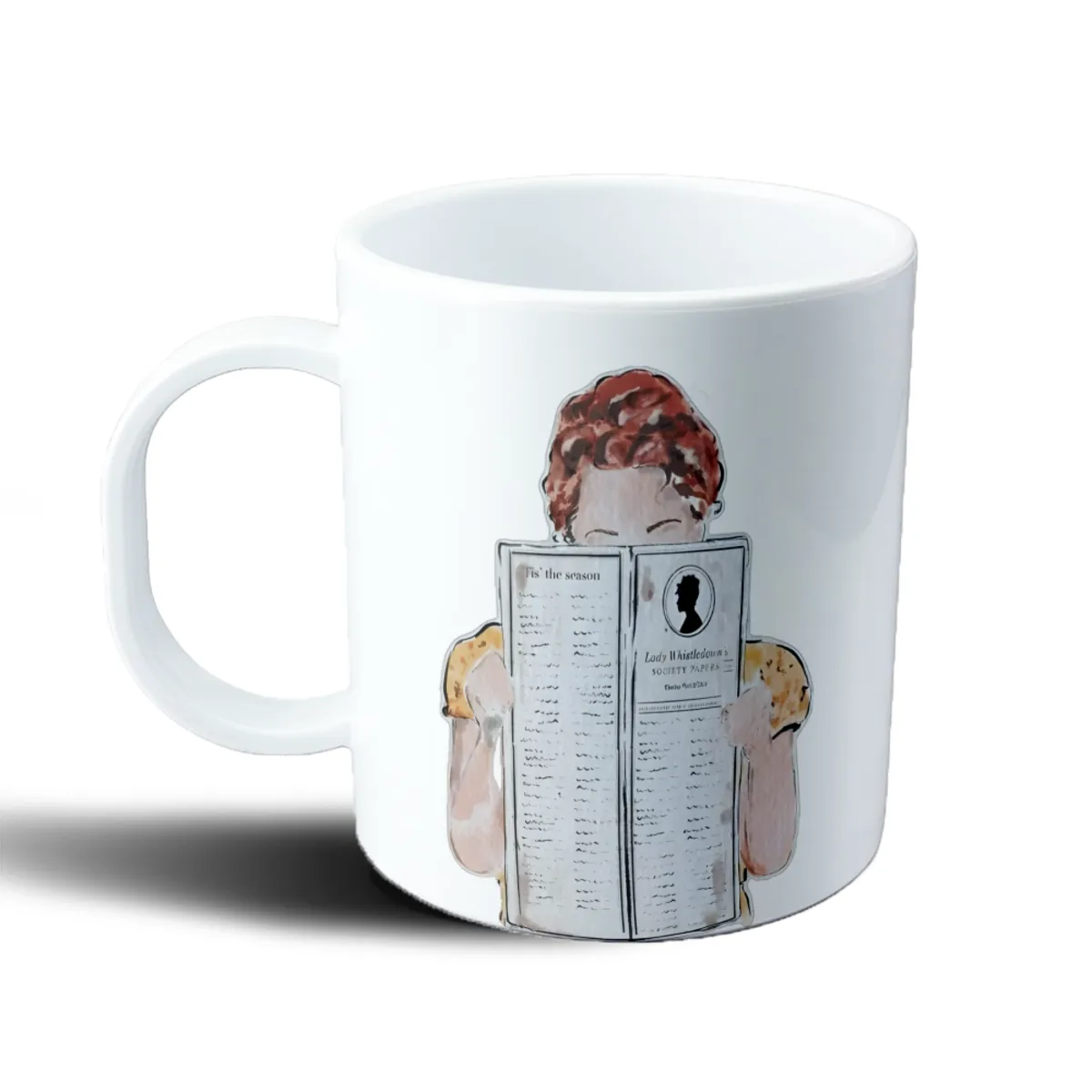 Taza de Plástico Bridgerton Lady Whistledown Society Papers - vista 2