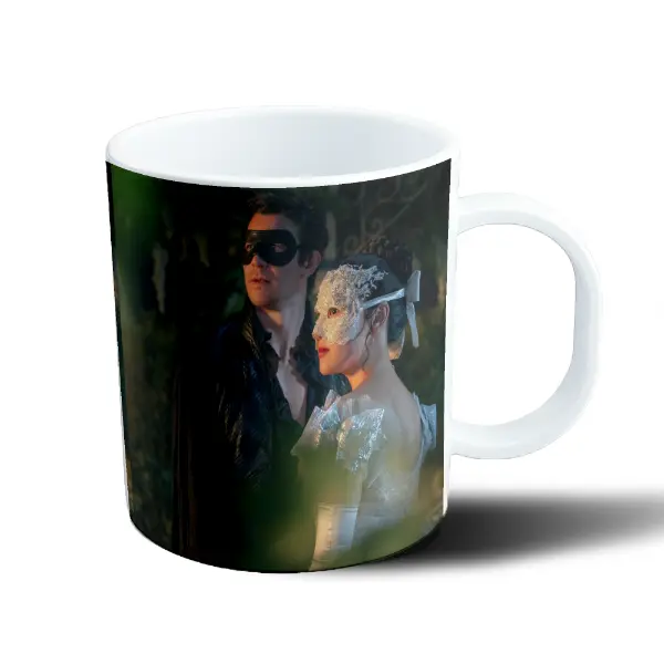 Taza de Plástico Bridgerton Baile de Máscaras