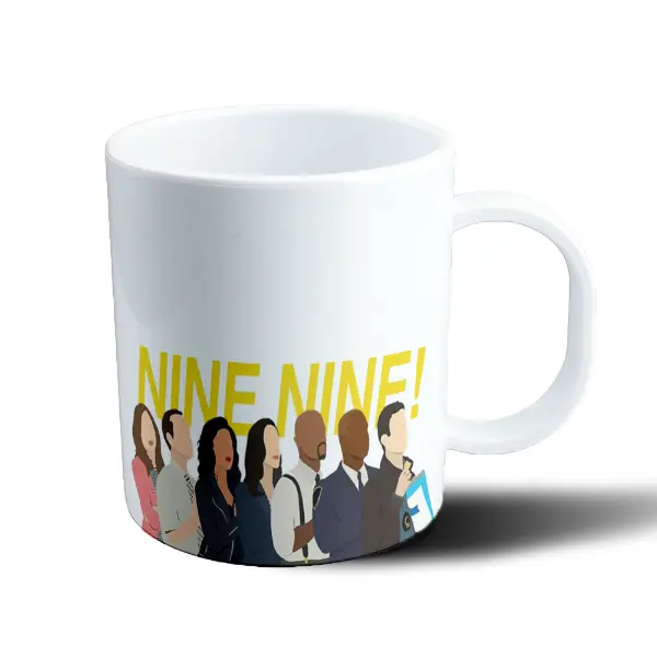 Taza de Plástico Brooklyn 99 Nine Nine Personajes
