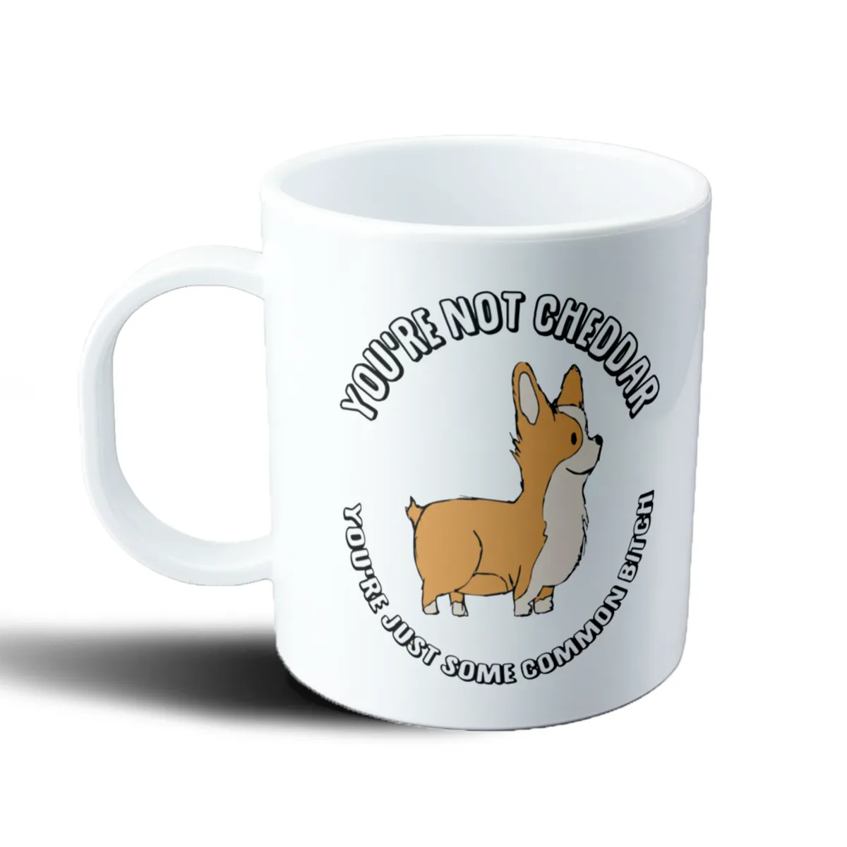 Taza de Plástico Brooklyn 99 Cheddar Corgi - vista 2