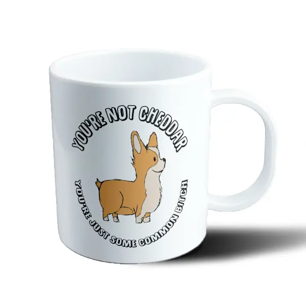 Taza de Plástico Brooklyn 99 Cheddar Corgi