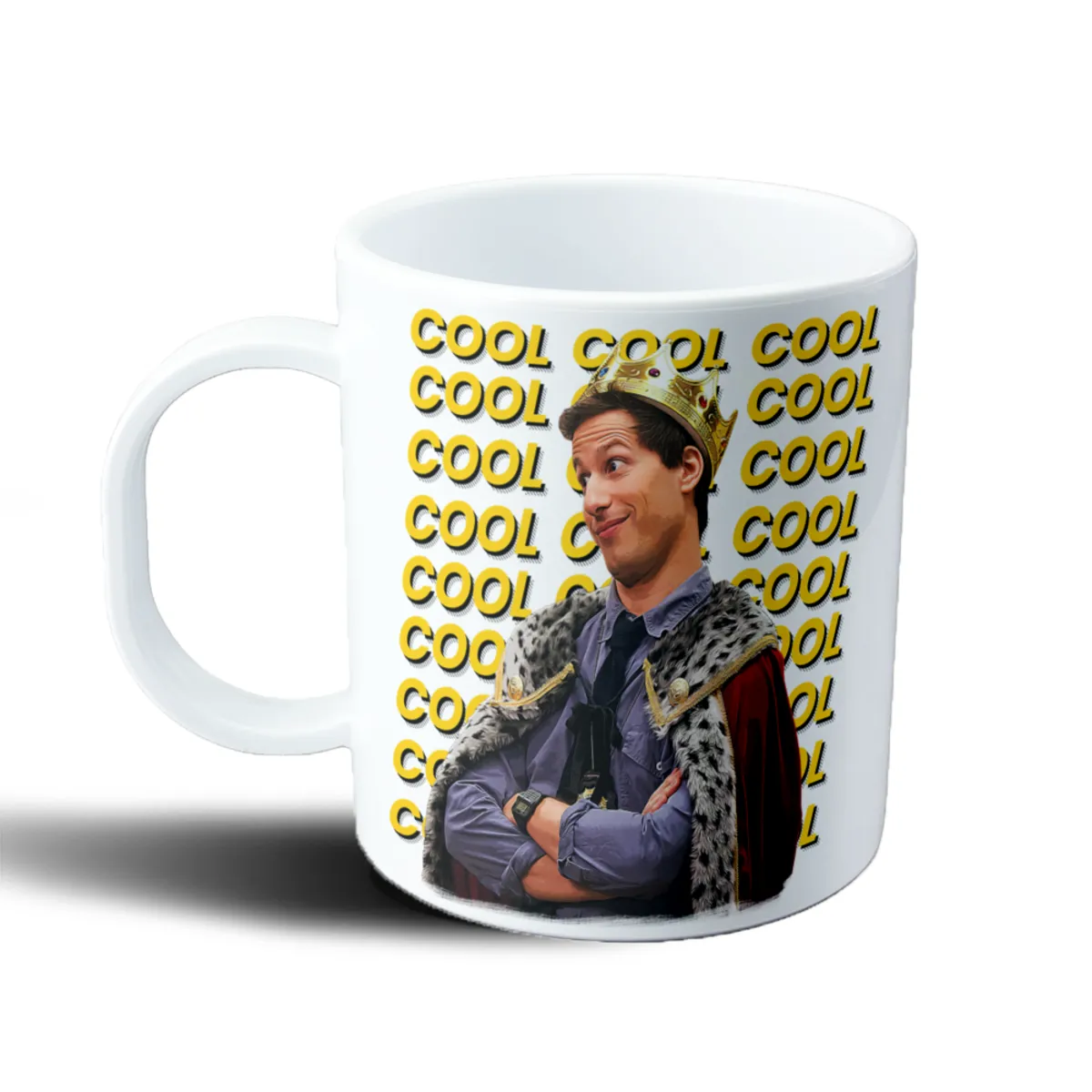 Taza de Plástico Brooklyn 99 Jake Peralta Cool Rey - vista 2