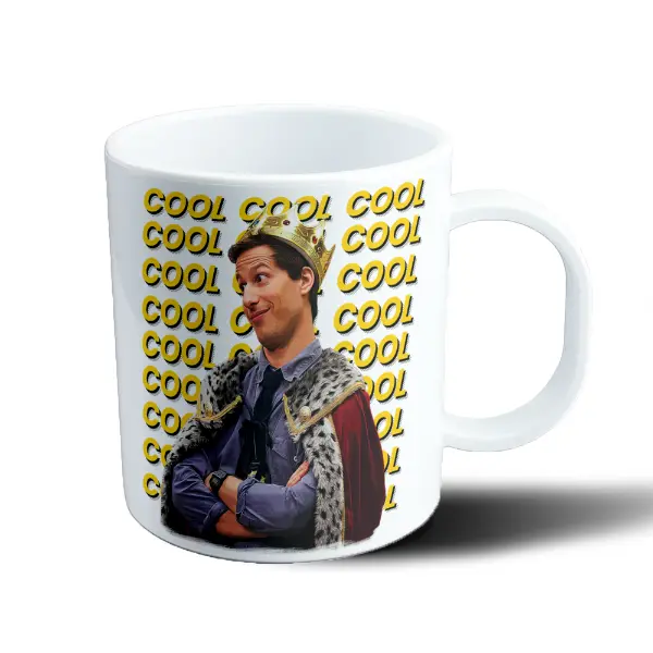 Taza de Plástico Brooklyn 99 Jake Peralta Cool Rey