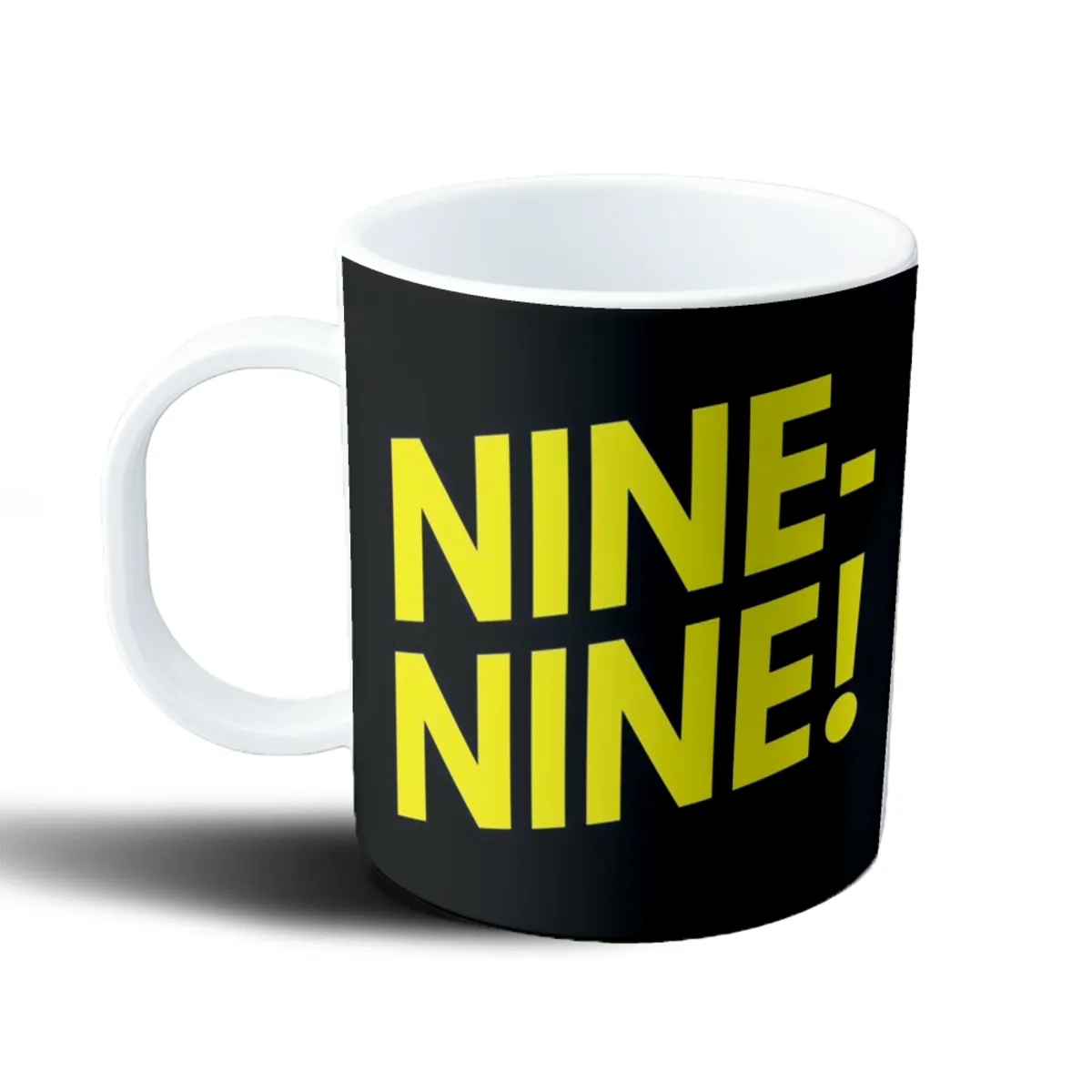 Taza de Plástico Brooklyn 99 Nine-Nine Amarillo - vista 2