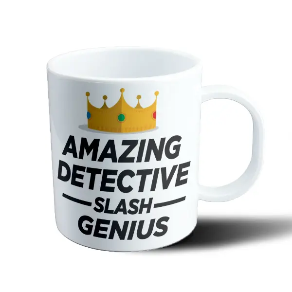 Taza de Plástico Brooklyn 99 Amazing Detective Slash Genius