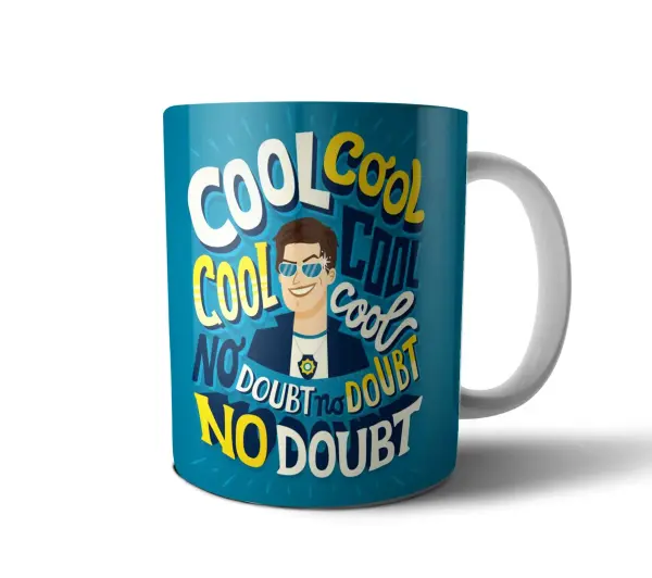Taza de Cerámica Brooklyn 99 Jake Peralta Cool Cool No Doubt
