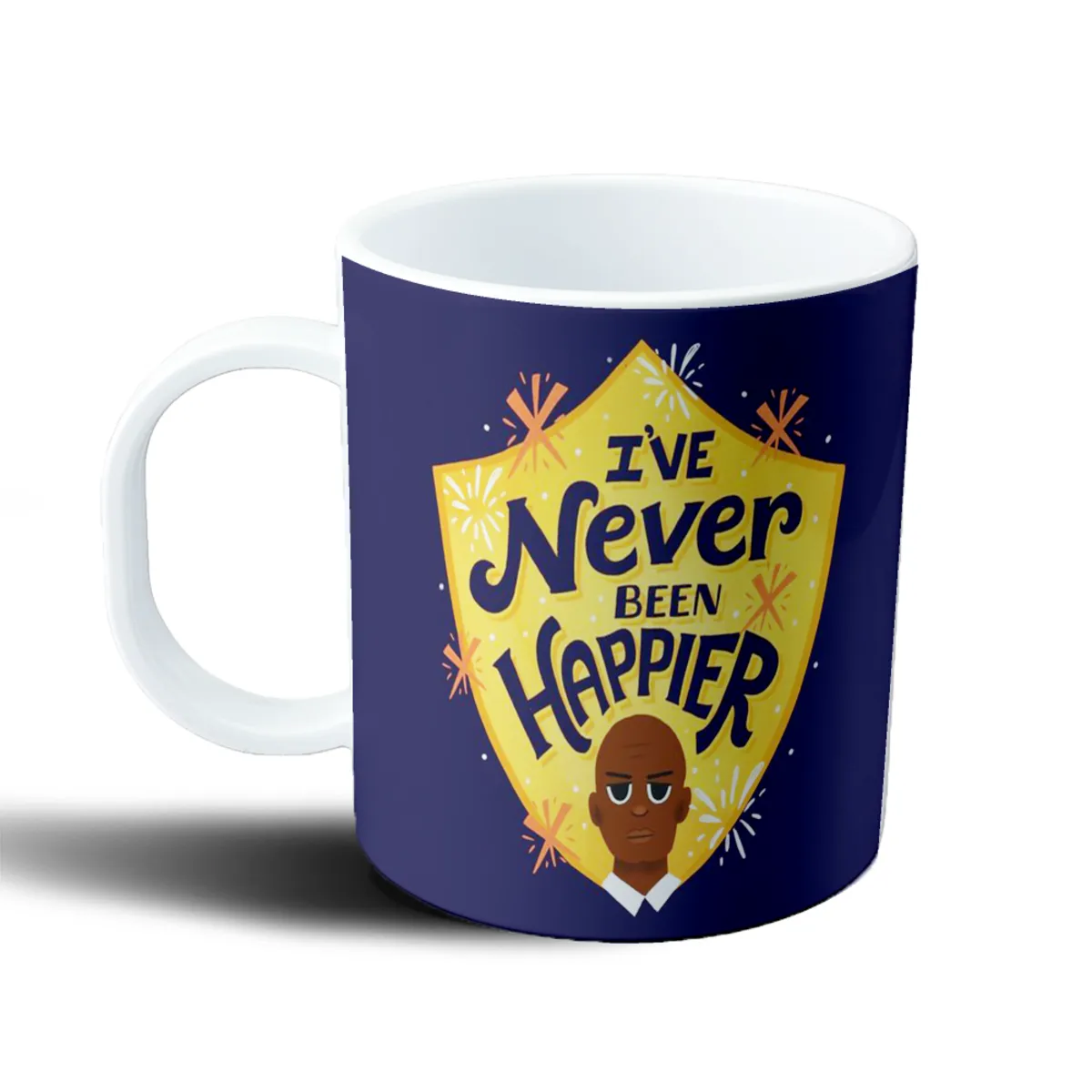 Taza de Plástico Brooklyn 99 Holt I've Never Been Happier - vista 2