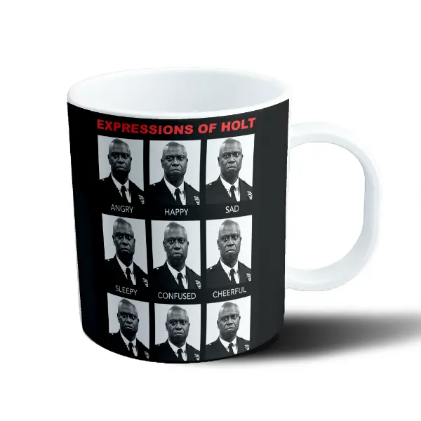Taza de Plástico Brooklyn 99 Expresiones de Holt