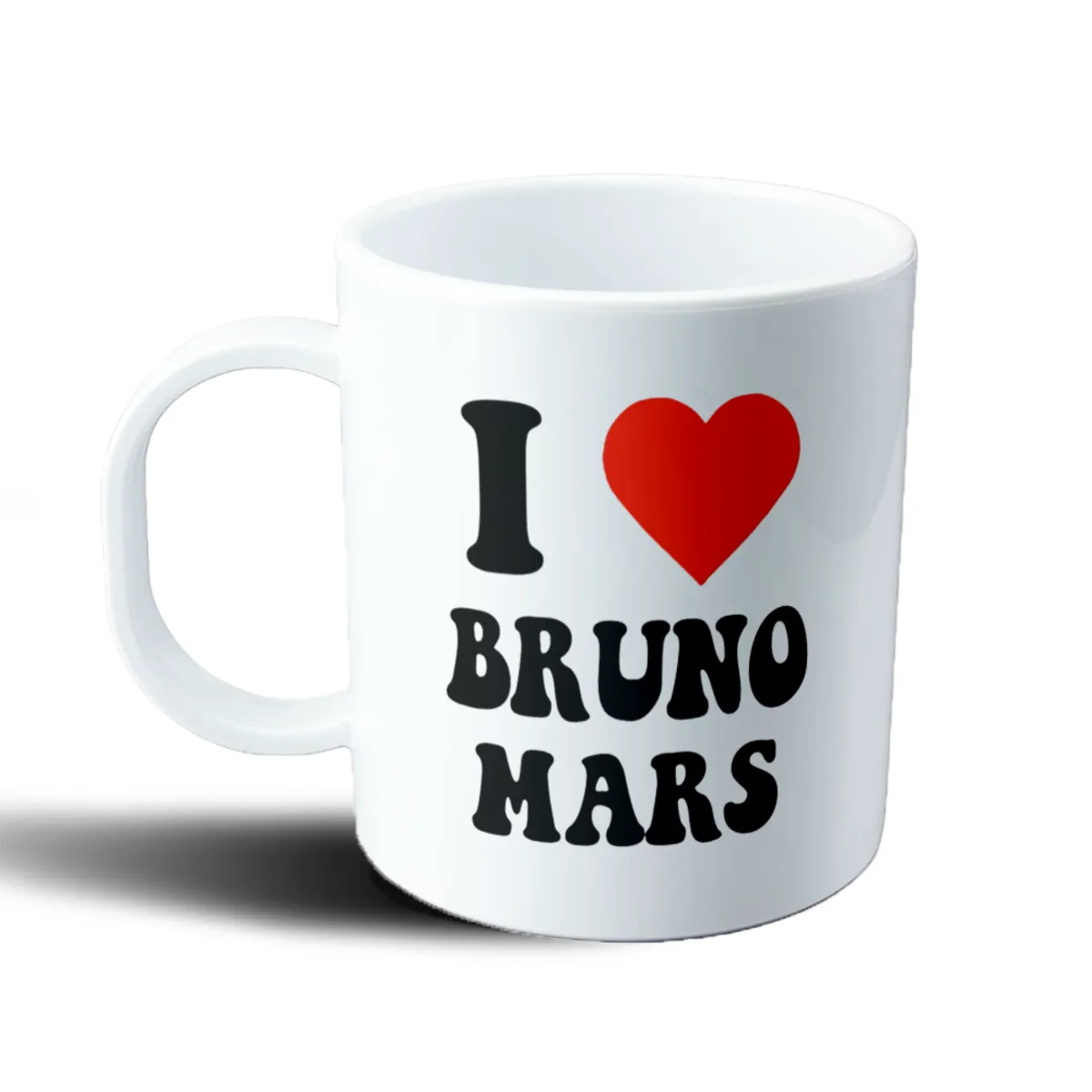 Taza de Plástico Bruno Mars I Love Bruno Mars - vista 2