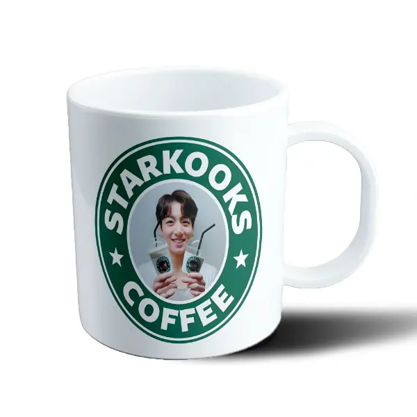 Taza de Plástico BTS Starkooks Coffee