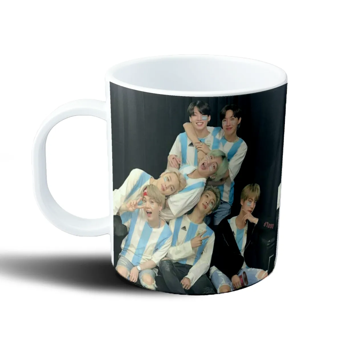Taza de Plástico BTS con camiseta de Argentina - vista 2