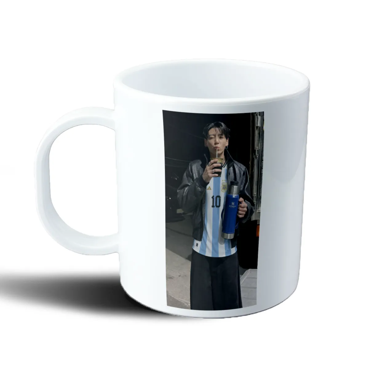 Taza de Plástico BTS Jungkook Mate Argentina - vista 2