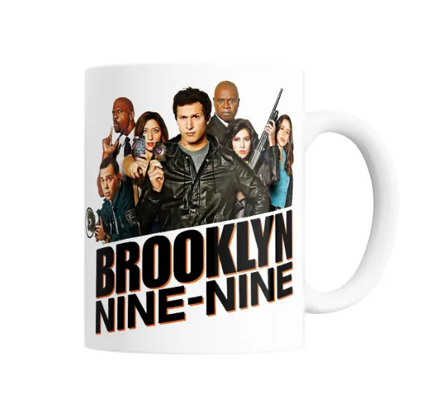 Taza de Cerámica Brooklyn Nine-Nine Elenco Completo